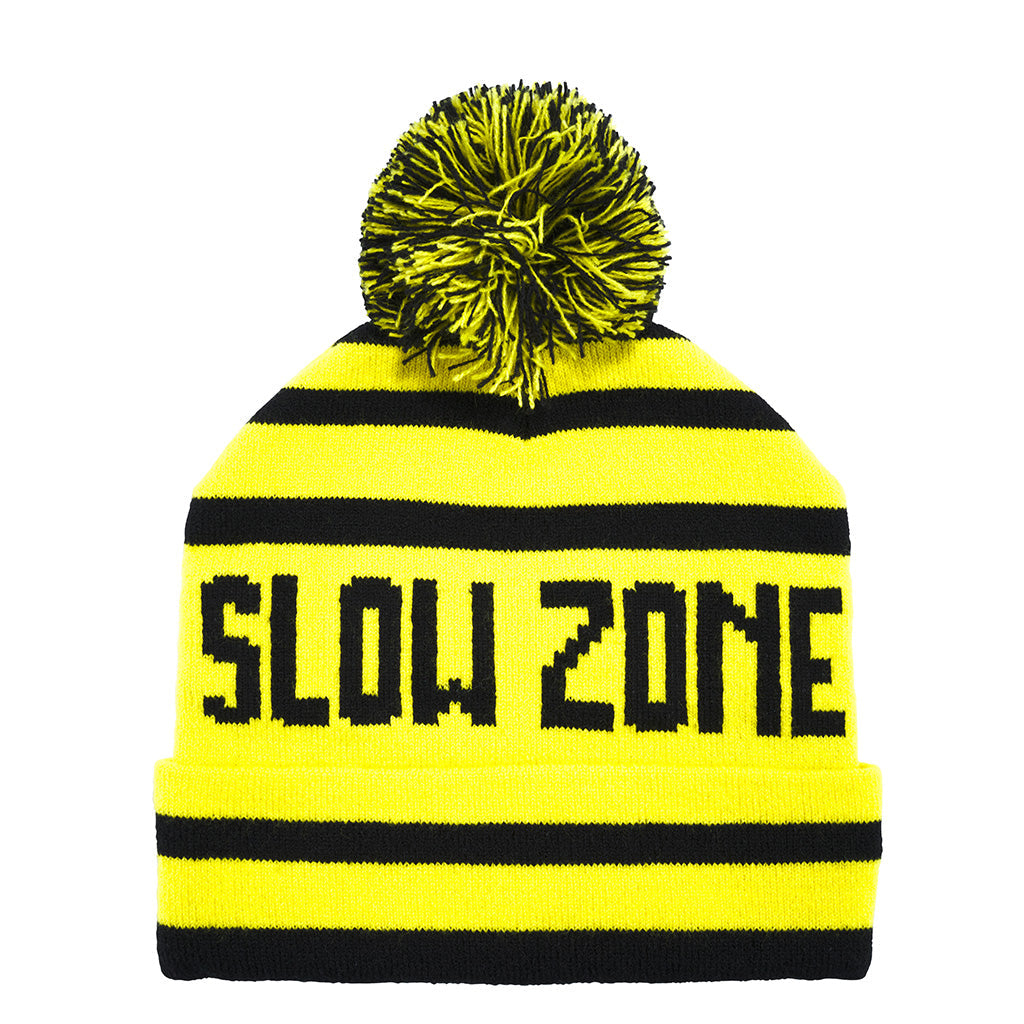 Slow Zone Pom Pom Beanie